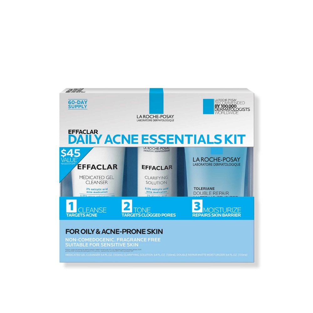 La Roche Posay Effaclar Daily Acne Essentials Kit